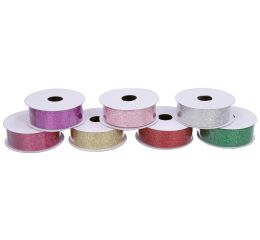 Stuha 2,5cmx2,7m dekor glitter