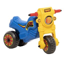 Odrážedlo Cross Motor 1 modré 59x38x45 cm