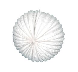 Lampion koule bílý 25 cm