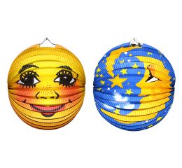 Lampion koule měsíc 25 cm