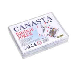 Karty Canasta - plast. krabička