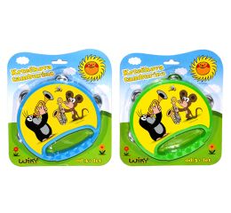Dětská tamburína Krtek 18 cm