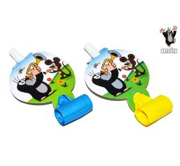 Párty frkačka Krtek a kamarádi 6 ks, 14 cm