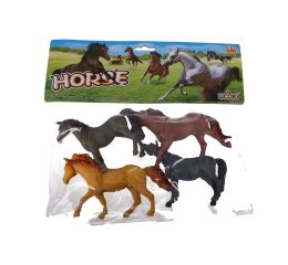 Koně set 4 ks 14 cm