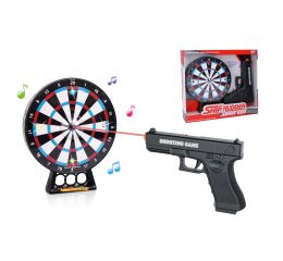 Pistole laserová s terčem 20 cm