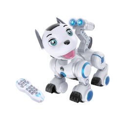 Robotický pes RC světelné a zvukové efekty