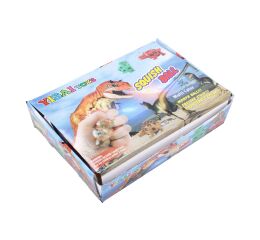 Dinosauří hlava mačkací 9 cm