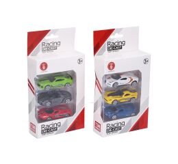 Auto kovové set 3 ks 7 cm