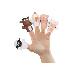 Zvířátka na prsty 5 cm 5 ks