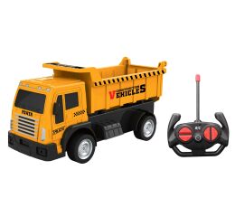 Auto stavební sklápěč RC na dálkové ovládání 19 cm