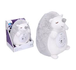 Usínáček - zvířátko s projekcí ježek 19 cm