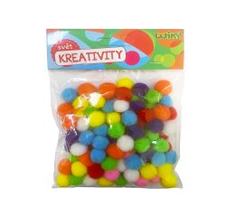 Pom pom 15mm, 100ks