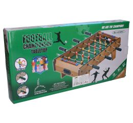 Fotbal stolní dřevěný 60,5x30,5x18,5 cm