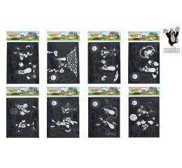 Vyškrabovací obrázek Krtek 19x26cm