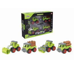 Auto šroubovací zemědělské 4 ks 13 cm