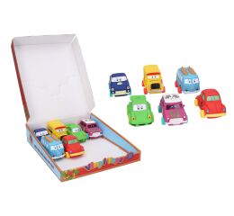 Auto měkký plast 9 cm