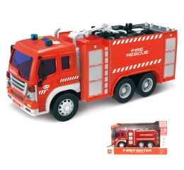 Auto hasičské se stříkačkou a efekty 28 cm - český obal