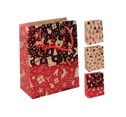 Dárková taška M 32x26x12 cm Vánoce