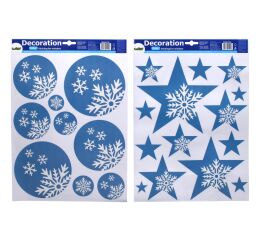 Dekorace okenní 41x29 cm VÁNOCE