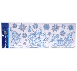 Dekorace okenní 59,5x21 cm VÁNOCE