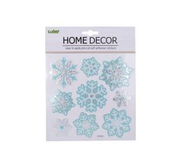 Dekorace na zeď/okno 22,9x18,5 cm VÁNOCE