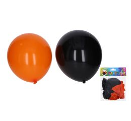 Balónek nafukovací 30 cm - sada 10ks, Halloween