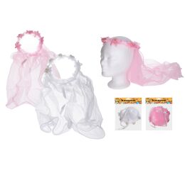 Set karneval - čelenka se závojem