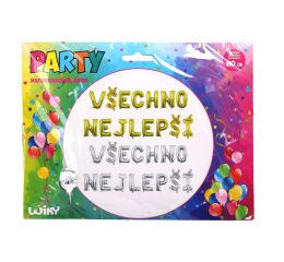 Balónek nafukovací - Všechno nejlepší