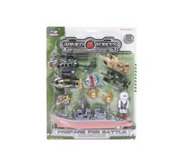 Vojenská technika set s lodí 28 cm