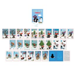 Krtek černý petr - symboly