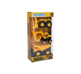 Auto stavební stroj 12 cm 3ks
