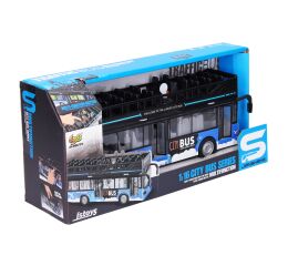 Autobus dvoupatrový vyhlídkový s efekty 28 cm