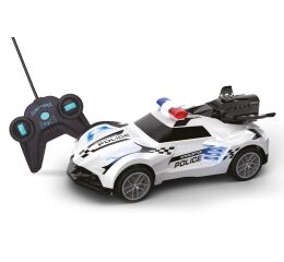 Auto policejní svítící s kouřovými efekty RC na dálkové ovládání 18 cm - český obal