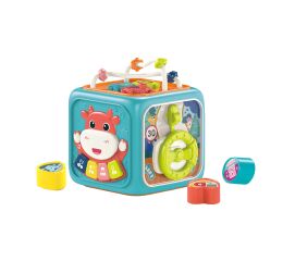 Interaktivní kostka 13x12,5x15,5 cm