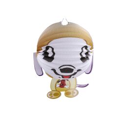 Lampion koule 25 cm s tělem Kočka/Pes