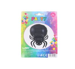 Balónek nafukovací - Pavouk černý 53x80 cm