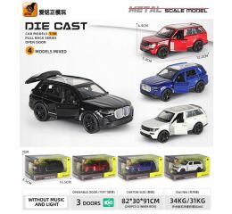 Auto kovové 12 cm