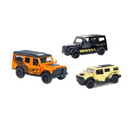 Auto terénní kovové zpětné natažení 11 cm