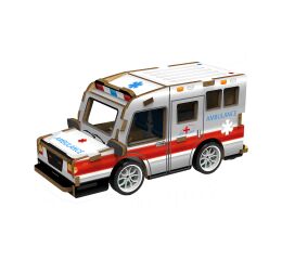 3D puzzle dřevěné - Sanitka 13 cm