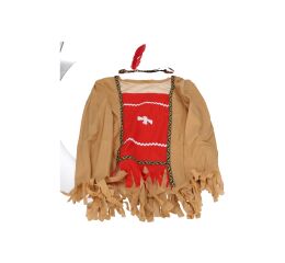 Set karneval - indián M 110-120 cm