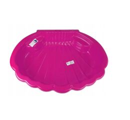 Pískoviště mušle růžové 108x78 cm