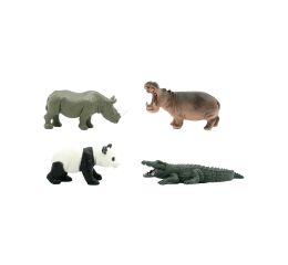 Zvířátka figurky set 4 ks 12,5 cm