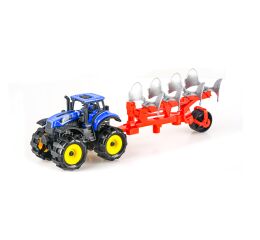 Traktor na setrvačník s pluhem 25 cm