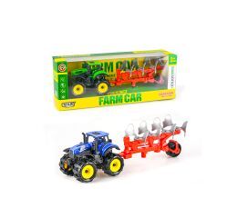 Traktor na setrvačník s pluhem 25 cm