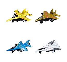 Stíhačka kovová 10 cm