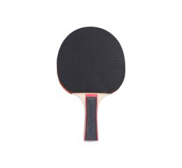 Pálka na stolní tenis s pouzdrem červená
