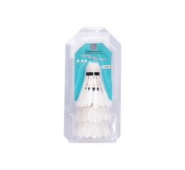 Košíky na badminton bílé 3 ks