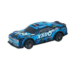 Auto závodní s efekty modré 19,5 cm