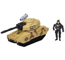 Tank s figurkou 25 cm