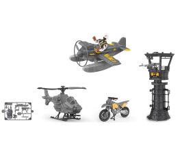 Vojenský set s letadlem 21cm